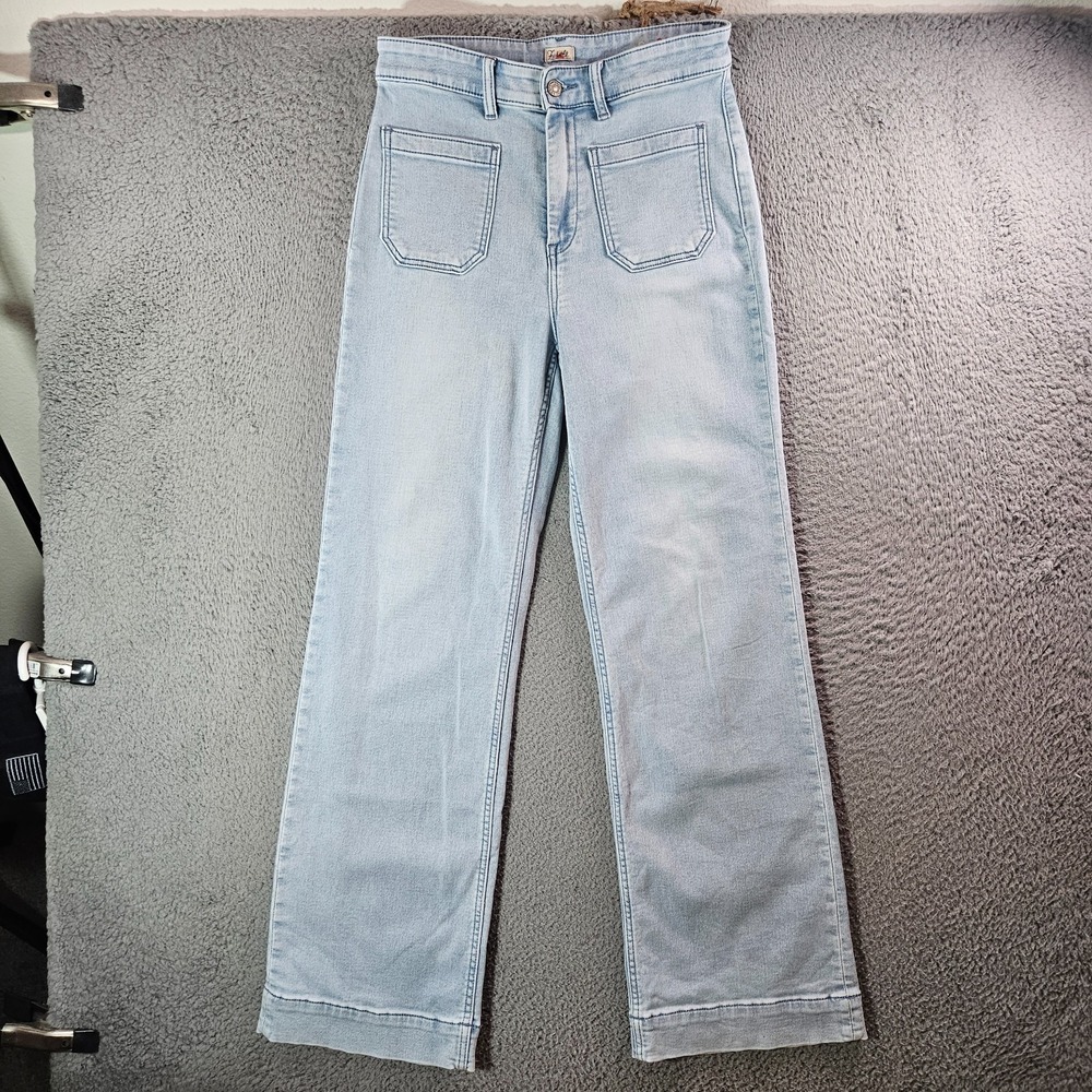 Faherty Light Blue Straight Leg Jeans
